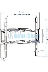 Кронштейн для LED/LCD телевизоров Kromax ELEMENT-3 черный