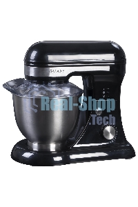 Миксер Galaxy Line GL 2230, черный, планетарный, 700 Вт, 12 скоростей