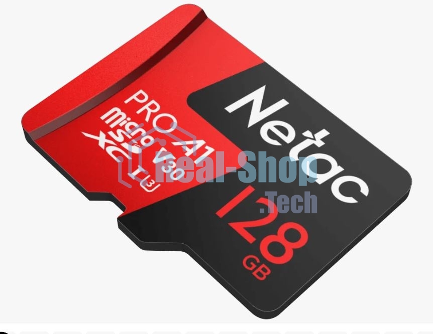 Флеш карта MicroSD card Netac P500 Extreme Pro 128Gb, retail version w/o SD adapter