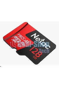 Флеш карта MicroSD card Netac P500 Extreme Pro 128Gb, retail version w/o SD adapter