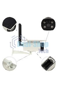 Камера видеонаблюдения умная автономная беспроводная Wi-Fi SECURIC SEC-SF-103W