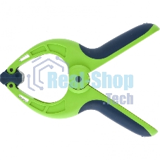 Струбцина Сибртех клещеобразная, пл, корп 2-х комп, рукоятки, усиленная пружина,2-3/4