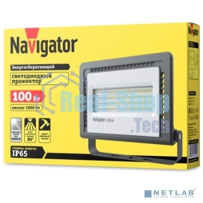 Прожектор светодиодный Navigator NFL-01-100-4K-LED