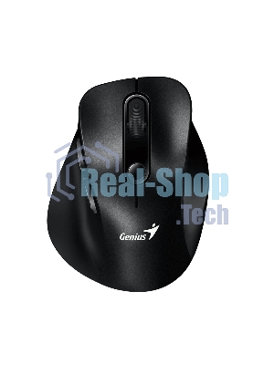 Мышь беспроводная Genius Ergo 9000S черный, 2400 dpi, радиоканал, Bluetooth, USB, кнопки - 6