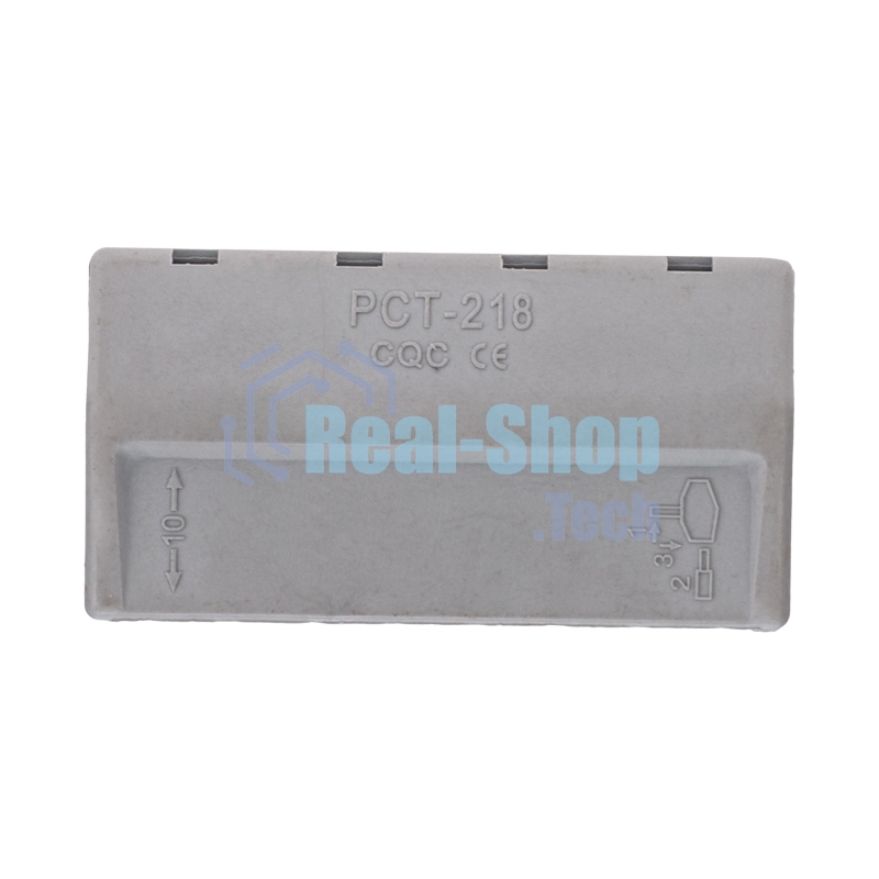 Универсальная клемма Rexant СМК 222-418, 8-проводная серая 0,08-2,5/4мм² (20 шт/уп)