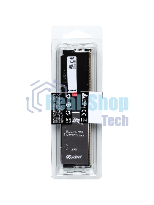 Оперативная память Kingston Fury Beast, DDR5, 16Gb (1x16Gb), 6000MHz, CL30, DIMM, с радиатором, черный