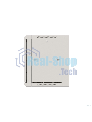 Шкаф коммутационный NTSS Премиум (NTSS-W12U6045GS-2) настенный 12U 600x450 мм пер. дв. стекл 60 кг серый IP20 сталь