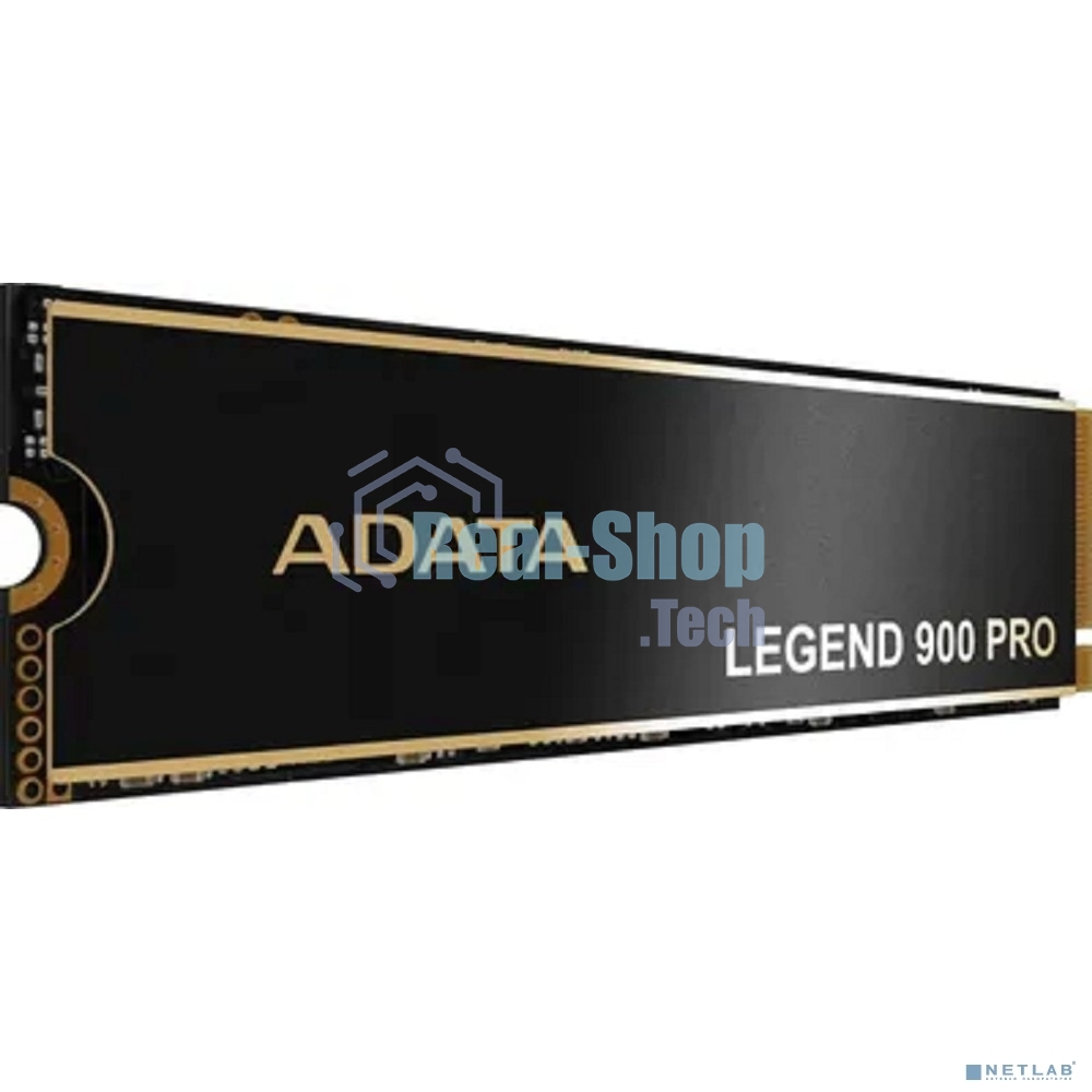 Накопитель SSD ADATA LEGEND 900 PRO, 2Tb, PCIe 4.0 x4, M.2 2280, NVMe, R/W 7400/6500