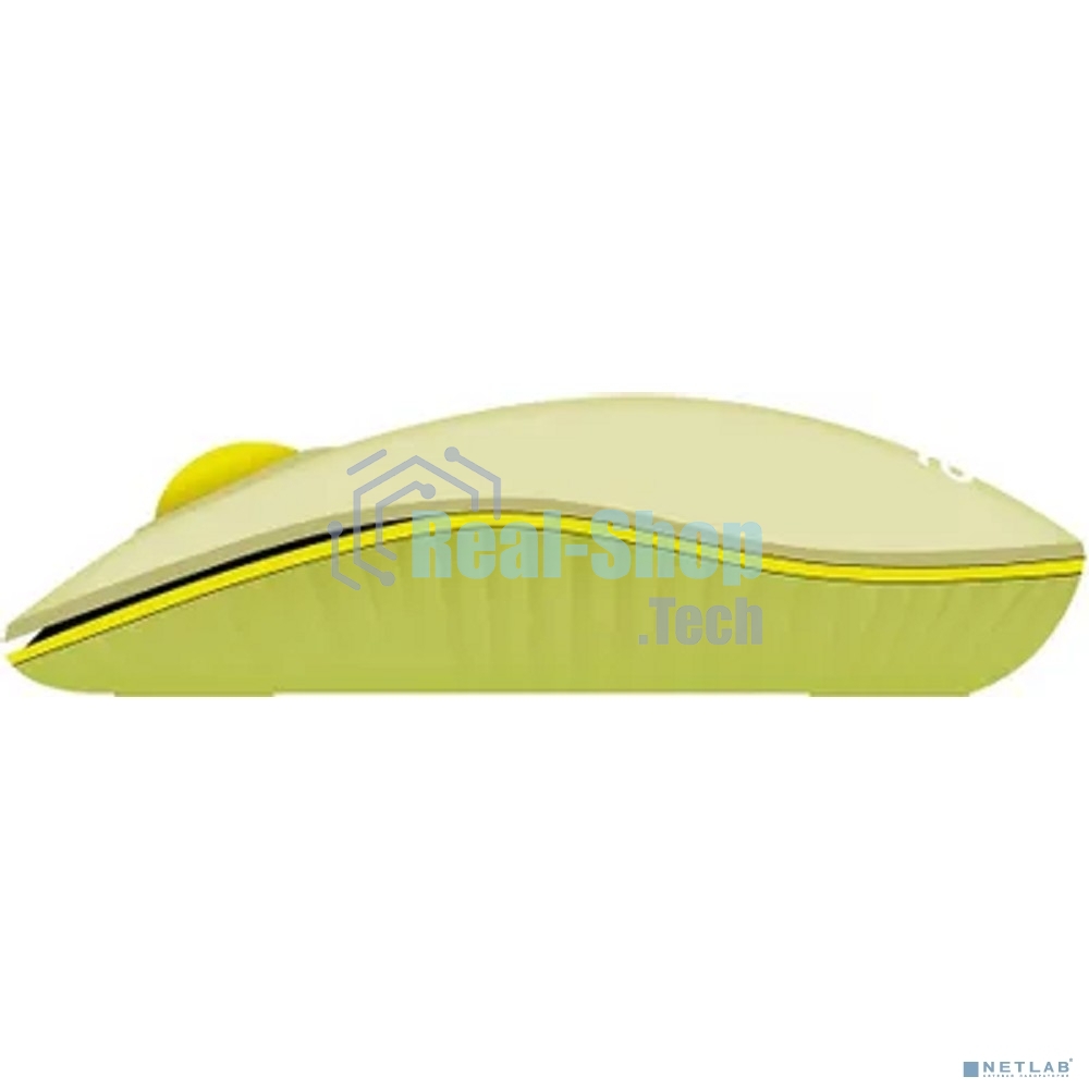 Мышь беспроводная Acer OMR205 зеленый/желтый, 1200 dpi, радиоканал, USB, кнопки - 3