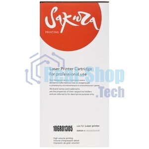 Картридж лазерный Sakura 106R01305 для Xerox WorkCentre 5225/5230,черный, 30000 к.