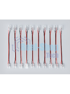 GS7901 Соединитель гибкий двухсторонний COB 12/24V (2 конт.) (10шт)