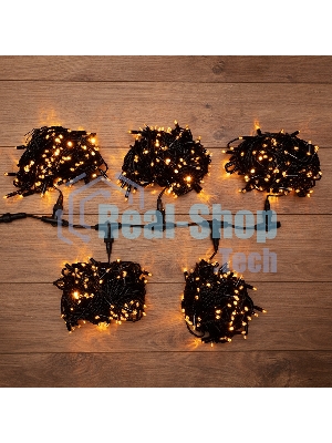 Гирлянда Neon-night LED ClipLight 24V, 5 нитей по 20 метров, цвет диодов желтый