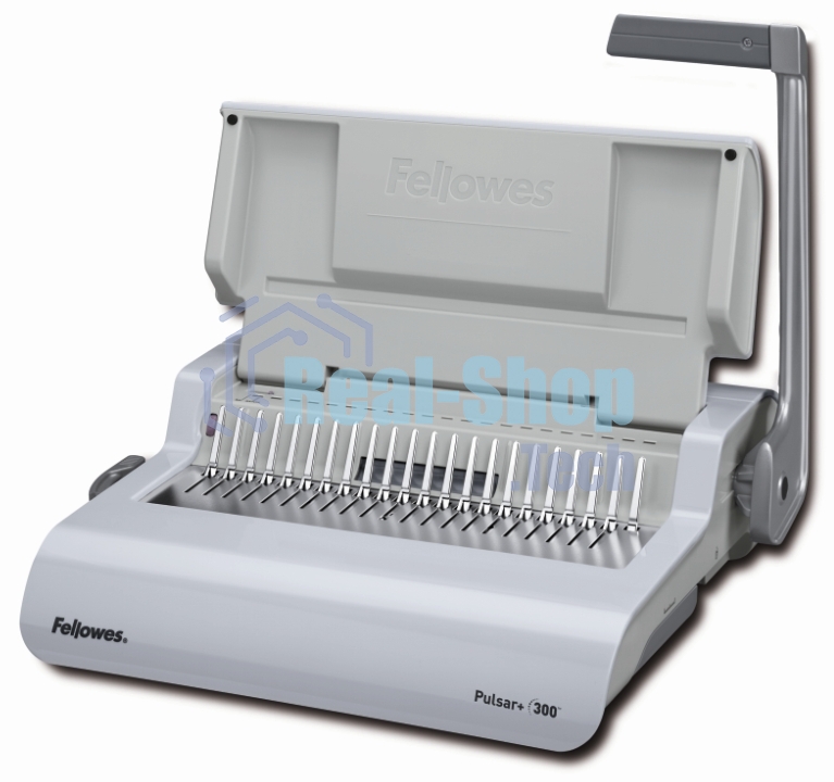 Переплетчик Fellowes Pulsar+ (FS-56276) A4/перф.17л.сшив/макс.300л./пластик.пруж. (6-38мм)