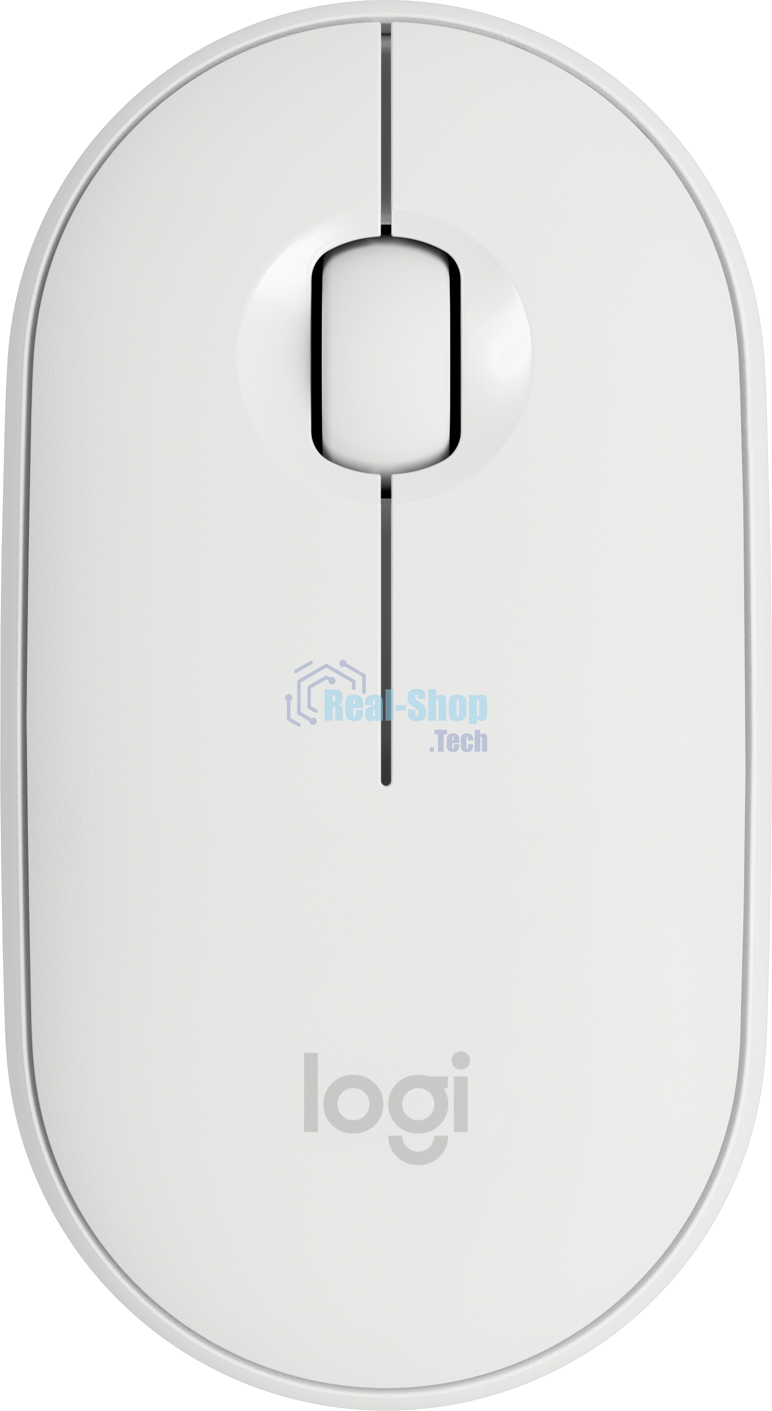 Мышь беспроводная Logitech Pebble M350 белый, 1000 dpi, радиоканал, Bluetooth, USB, кнопки - 3