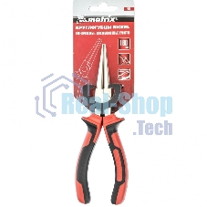 Круглогубцы Matrix NICKEL, 160 мм, никелированные, двухкомпонентные рукоятки