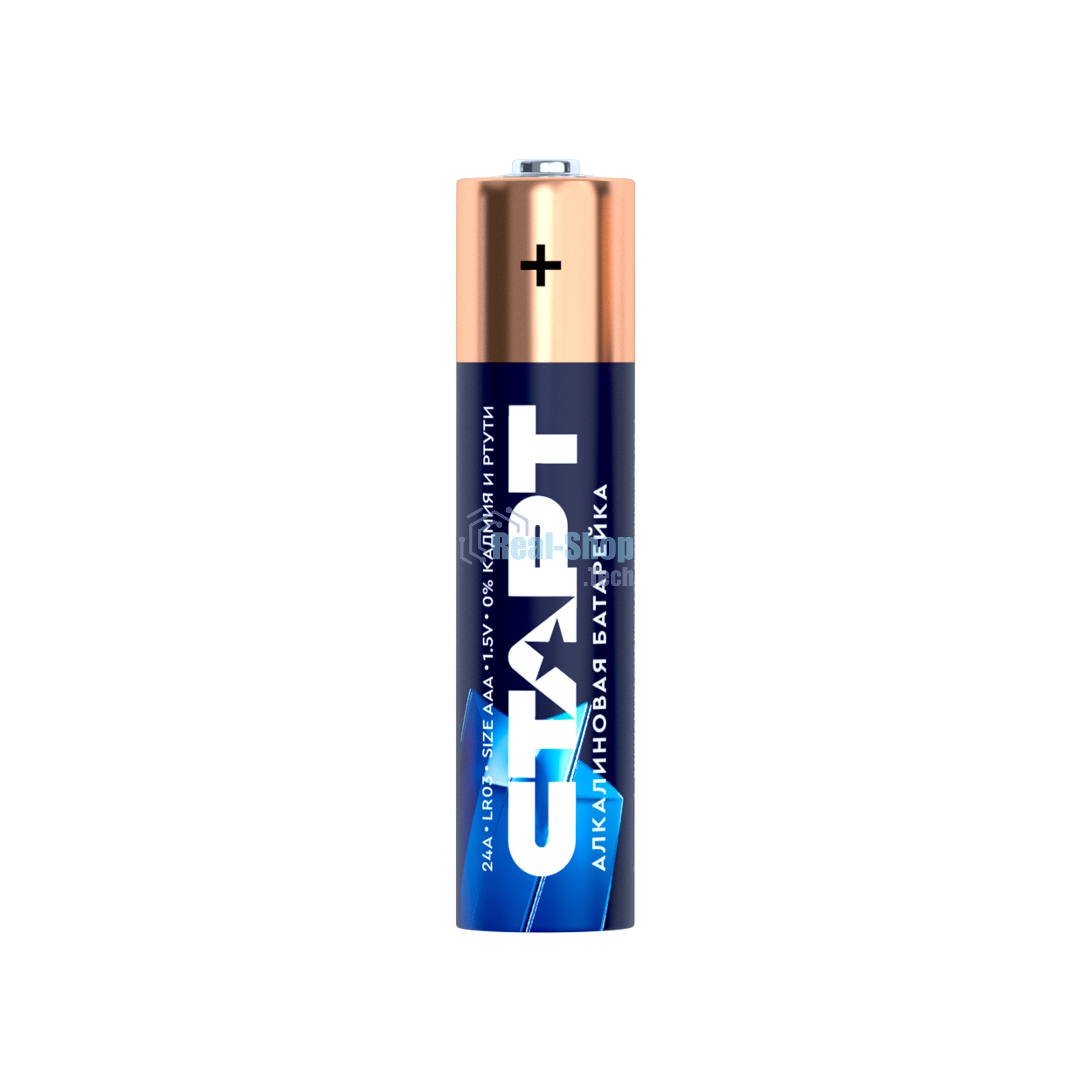 Батарейки СТАРТ LR03-BL8 BLUE 96/960, AAA, 4+4 шт. на блистере
