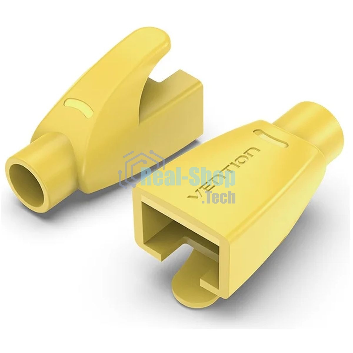 Колпачки изолирующие Vention IODY0-50 для разъемов RJ-45 (50 шт.) - Желтый