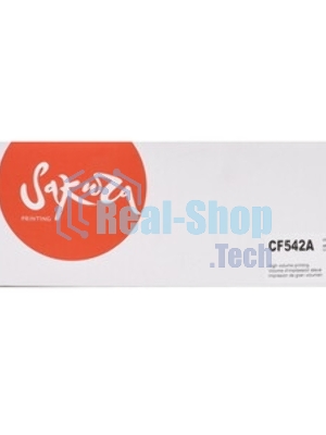 Картридж Sakura CF542A (203A) для HP M254, MFP M280/281, желтый, 1 300 к.