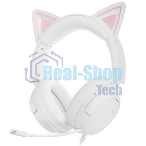 Гарнитура Razer Kraken Kitty V3 X белый, проводная, 3.5 мм