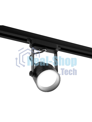 Корпус светильника C6602 PBK черный полированный D60*H135mm Out122mm MR16 GU10 (насадки D60mm)