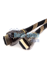 Кабель Cablexpert HDMI CCP-HDMI8К-1.5M, 19M/19M, v2.1, 8К, медь, позол.разъемы, экран, оплетка, 1.5м, черный, пакет