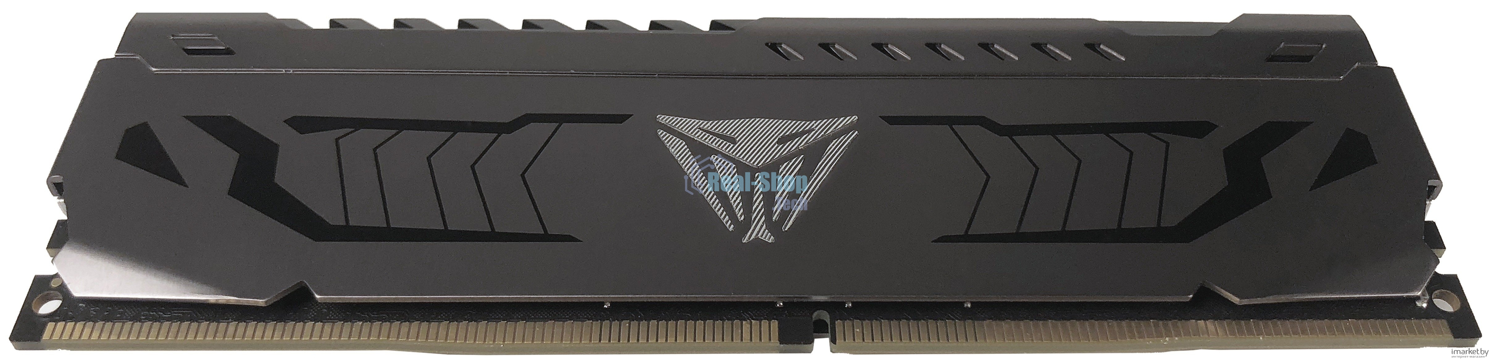 Оперативная память Patriot Viper Steel, DDR4, 8GB, 3200MHz, CL16, DIMM, с радиатором, черный
