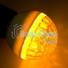 Лампа шар Neon-night e27 9 LED Ø50мм желтая