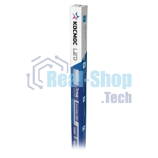 Лампа светодиодная 10Вт 220В G13 4000К GLASS 600мм T8 Космос Lksm_LED10wG13T840GL