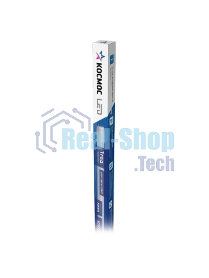 Лампа светодиодная 10Вт 220В G13 4000К GLASS 600мм T8 Космос Lksm_LED10wG13T840GL