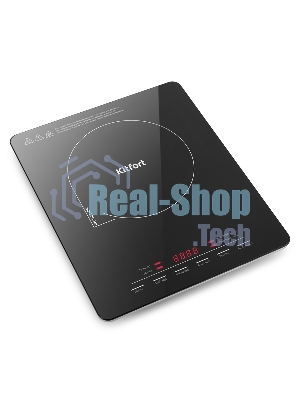 Электрическая плитка Kitfort КТ-125 черный (настольная)