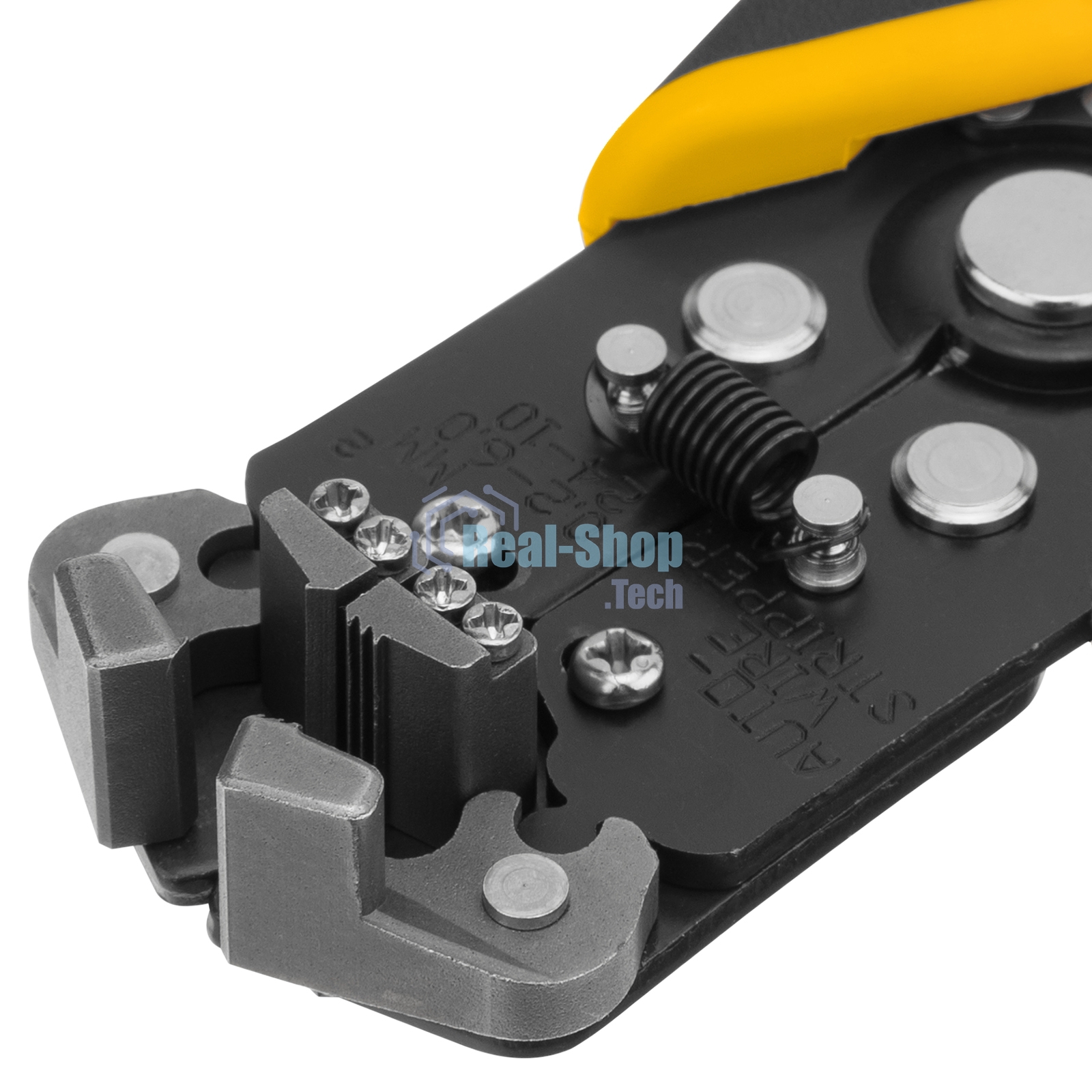 Щипцы для зачистки электропроводов Denzel 0,2-6 мм2, функция обрезания проводов