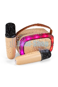 Караоке-система ExeGate Bro 330 Bluetooth 8 Вт бежевый