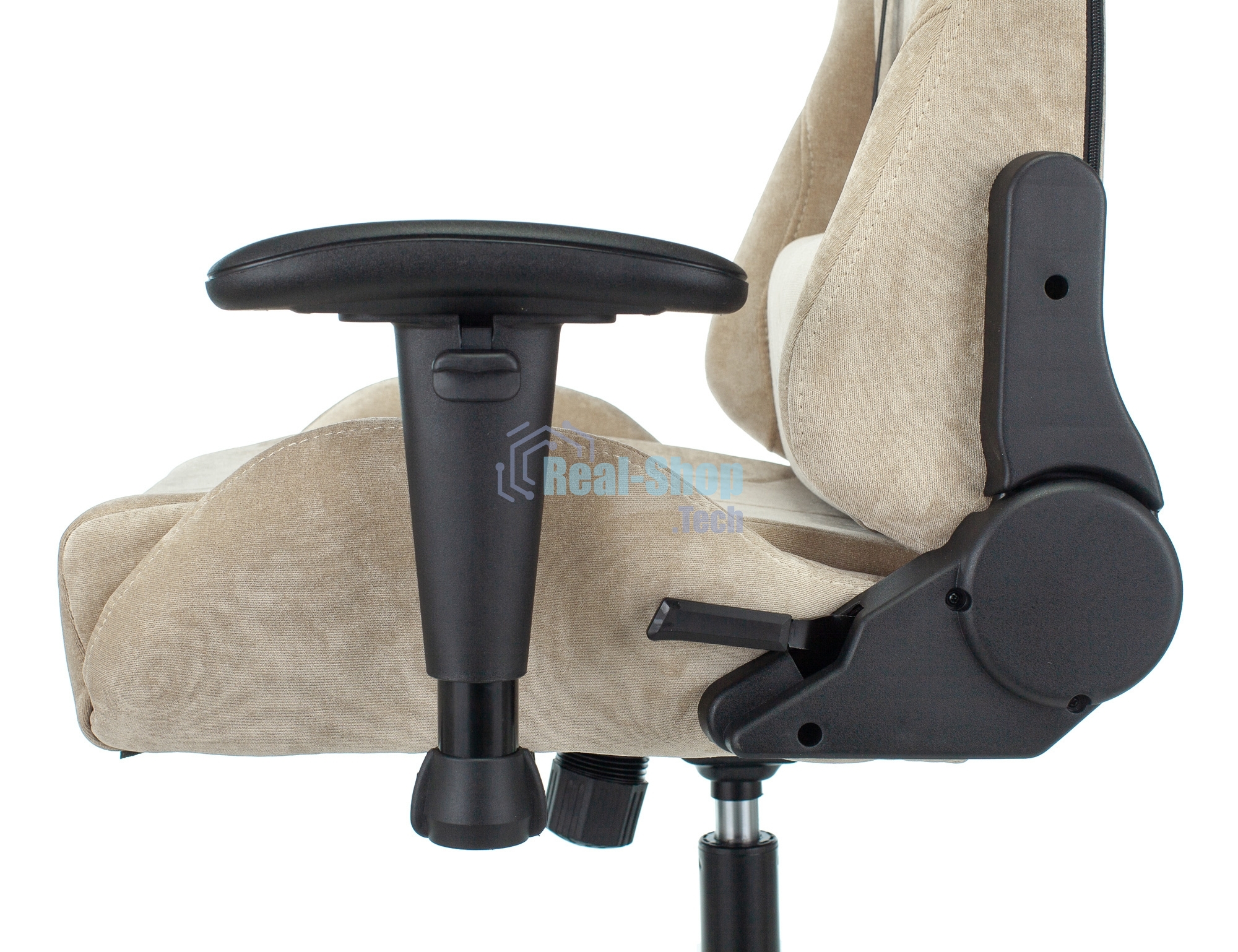 Кресло игровое Бюрократ VIKING KNIGHT LT21 FABRIC песочный крестовина металл/пластик