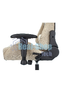 Кресло игровое Бюрократ VIKING KNIGHT LT21 FABRIC песочный крестовина металл/пластик