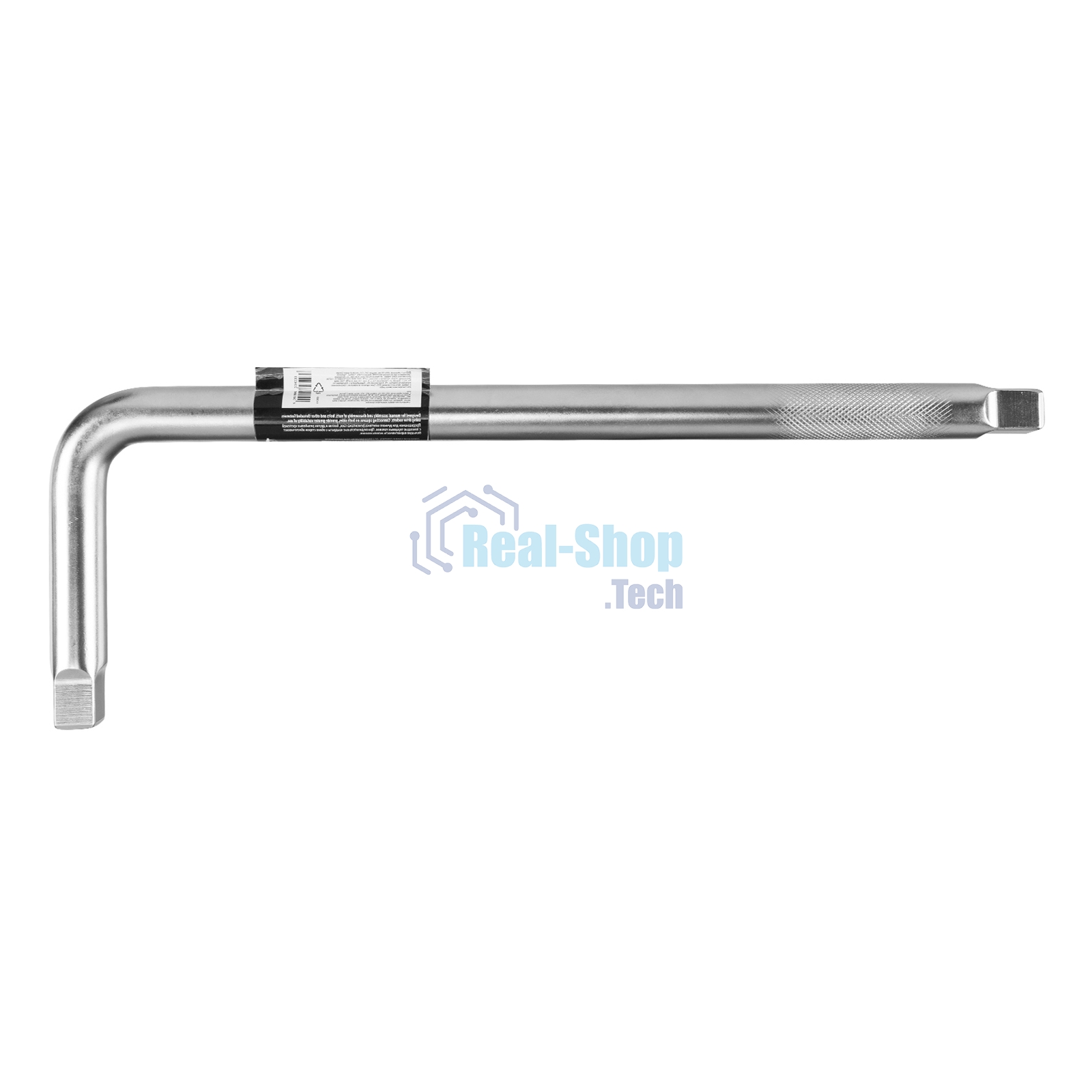 Вороток Г-образный Denzel 450x150 мм, квадрат 3/4