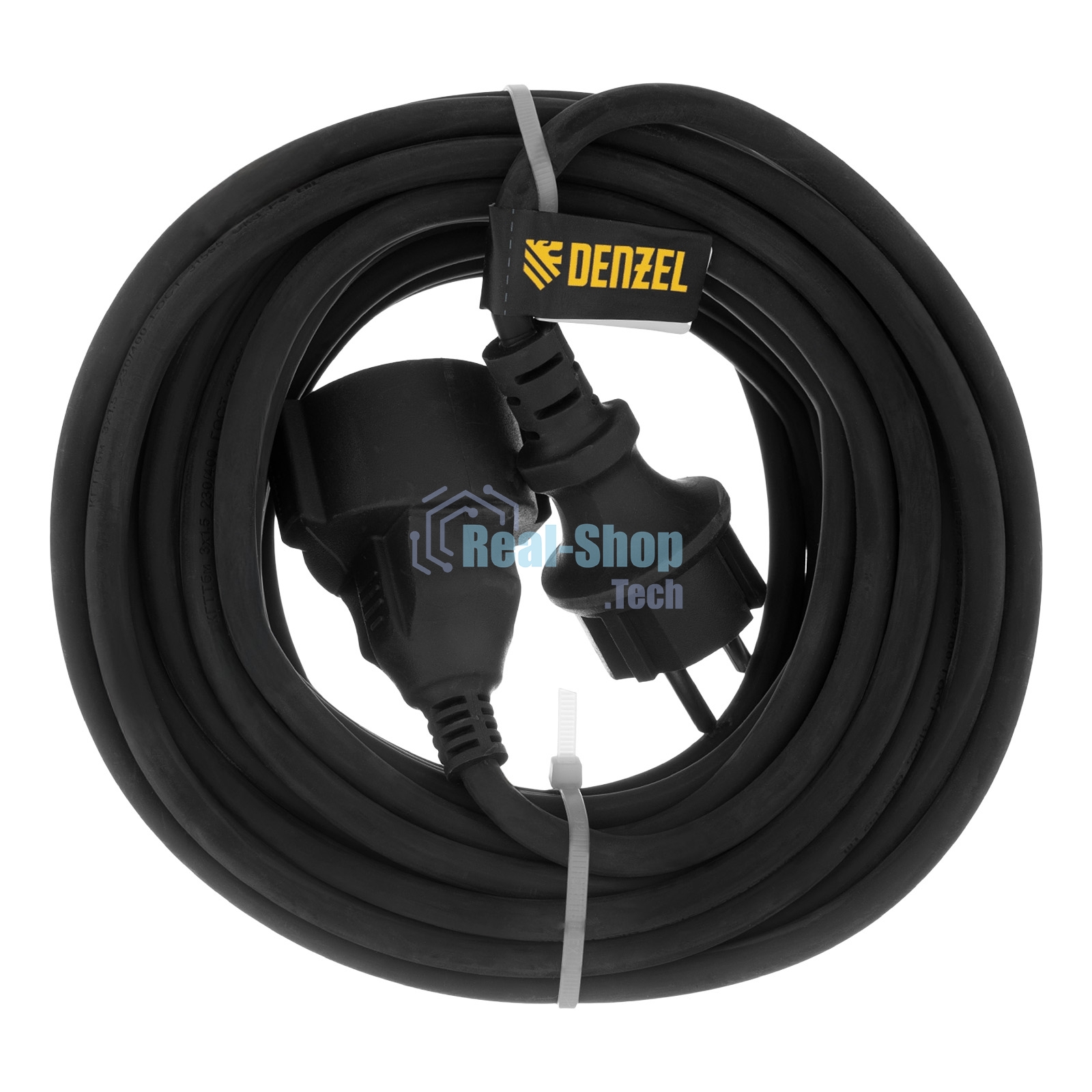 Удлинитель-шнур силовой Top Series Denzel КГТТ, 10 м, 1 розетка, 3*1,5 мм
