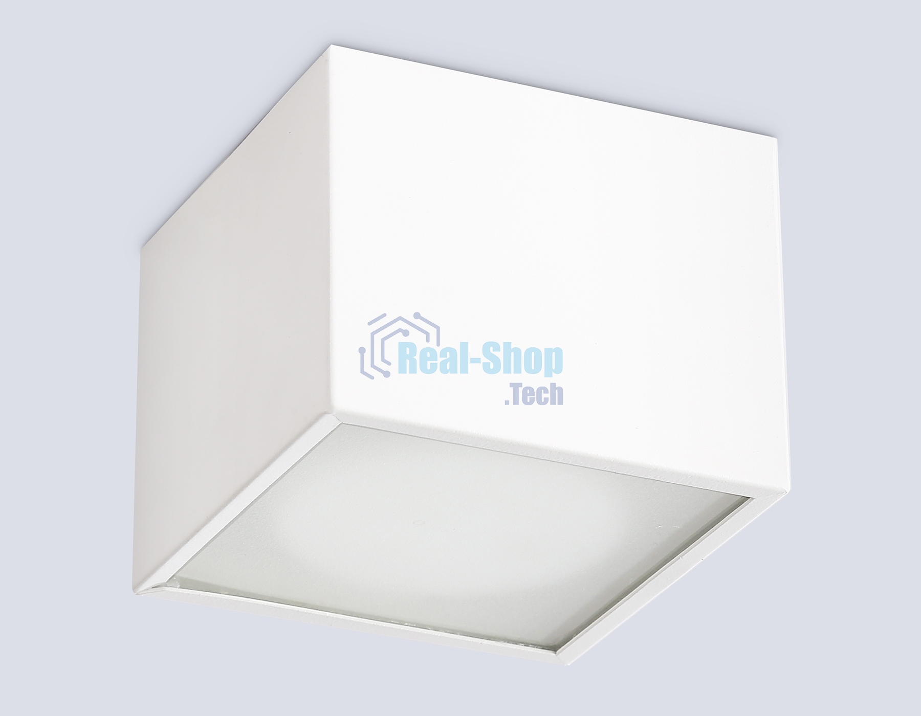 Светильник Ambrella light TN6530 WH белый IP44 GX53 100*100*80