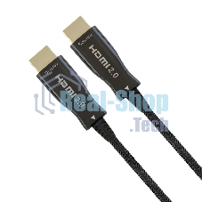 Активный оптический кабель Cablexpert HDMI, 100м, v2.0, 19M/19M, AOC Premium Series, позол.разъемы, экран, коробка