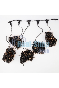 Гирлянда Neon-night LED ClipLight 24V, 5 нитей по 20 метров, цвет диодов желтый