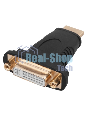 Переходник штекер Rexant HDMI - гнездо DVI-I