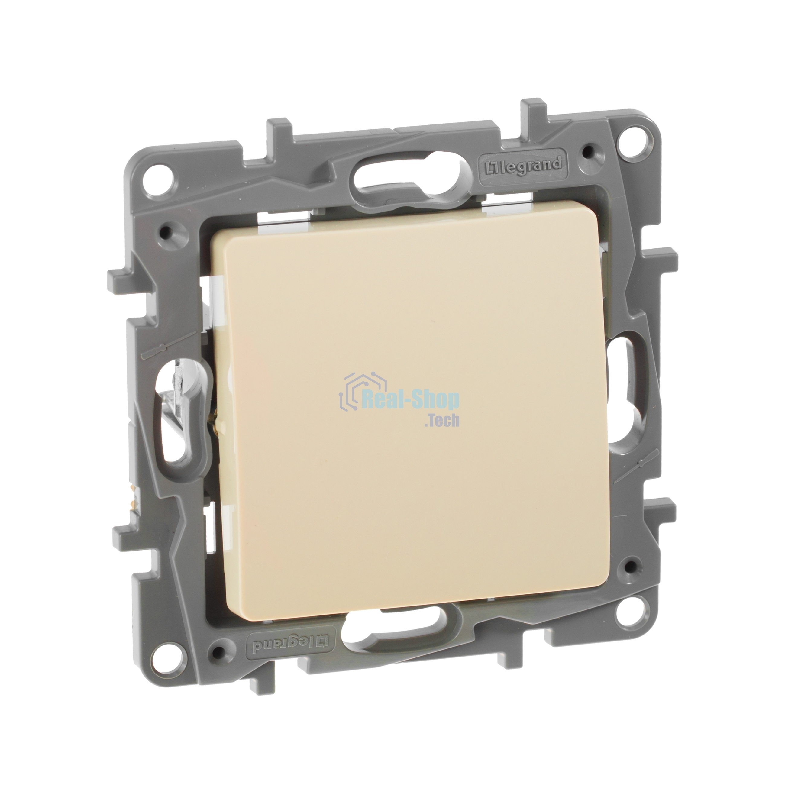 Выключатель 10АХ, на винтах, сл.кость ETIKA 