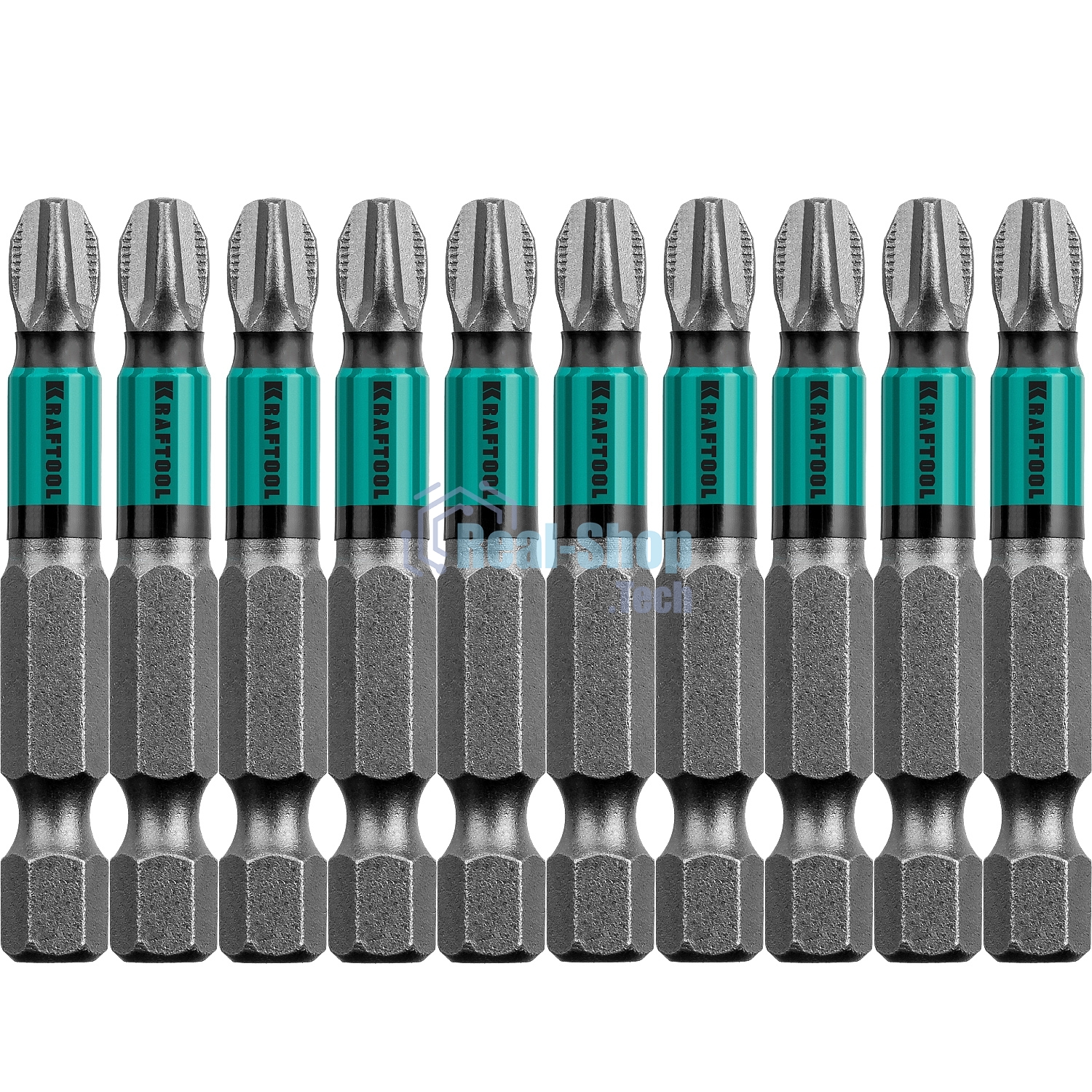 Биты Kraftool Optimum Line, PH3, 50 мм, тип хвостовика E 1/4