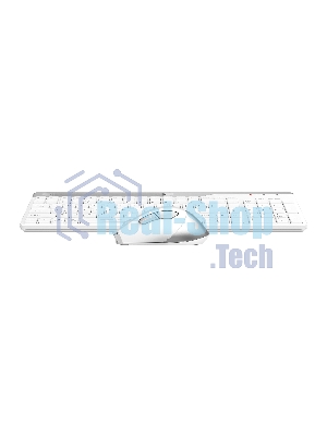 Комплект клавиатура + мышь A4Tech Fstyler FB2535C клав:белый/серый мышь:белый/серый USB беспроводная Bluetooth/Радио slim