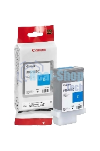 Картридж струйный Canon PFI-107C (6706B001) голубой (130 мл) для Canon iP F680/685/780/785