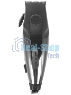 Машинка для стрижки Centek CT-2109 (серый/хром) высококач. сталь, насадки, эргономичный дизайн