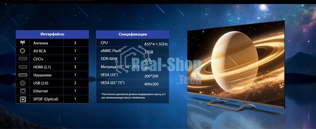 Телевизор Skyworth 75