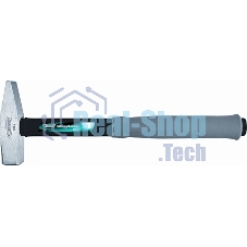 Молоток слесарный Gross 10279 1000г, квадратный боек, фиберглассовая обрезиненная рукоятка