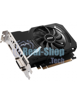Видеокарта MSI PCIE16 GT1030 2GB GDDR4 GT 1030 AERO ITX 2GD4 OC
