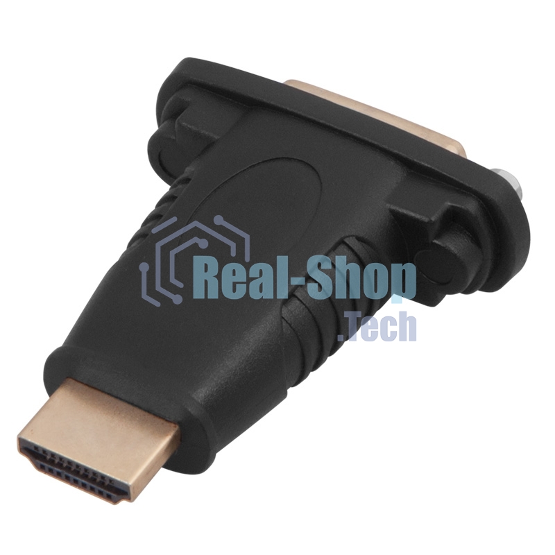 Переходник штекер HDMI - гнездо DVI-I Rexant