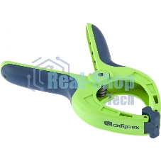 Струбцина Сибртех клещеобразная, пл, корп 2-х комп, рукоятки, усиленная пружина,3-3/16